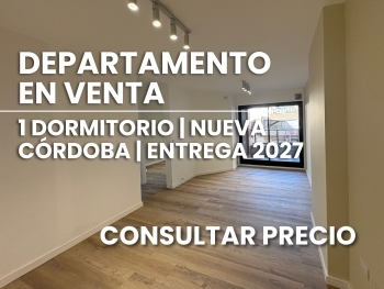 DEPARTAMENTO EN VENTA EN NUEVA C�RDOBA | 1 DORMITORIO | ENTREGA 2027